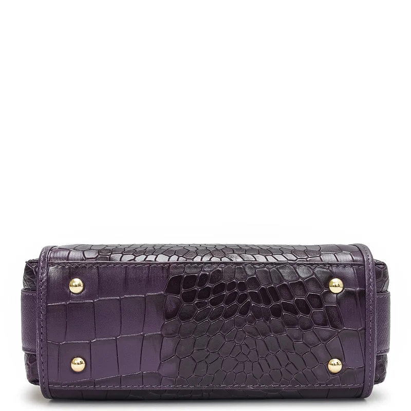 Da Milano Grapevine Small Croco Leather Sling - Grapevine for Women | Best Price UAE